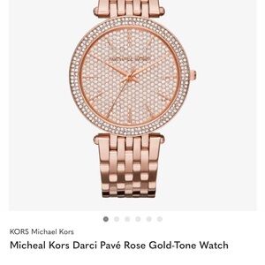 Michael Kors Rose Gold-Tone Women's Watch